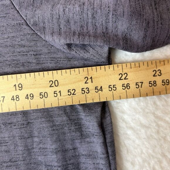 Travis Mathew Polo Heather Purple Short Sleeve Skate Casual Golf Stretch L - Picture 4 of 8